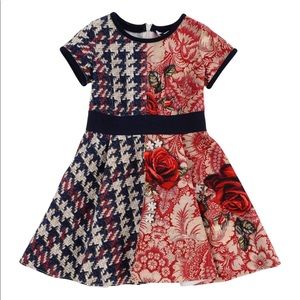 NEW Monnalisa dress girl 4T